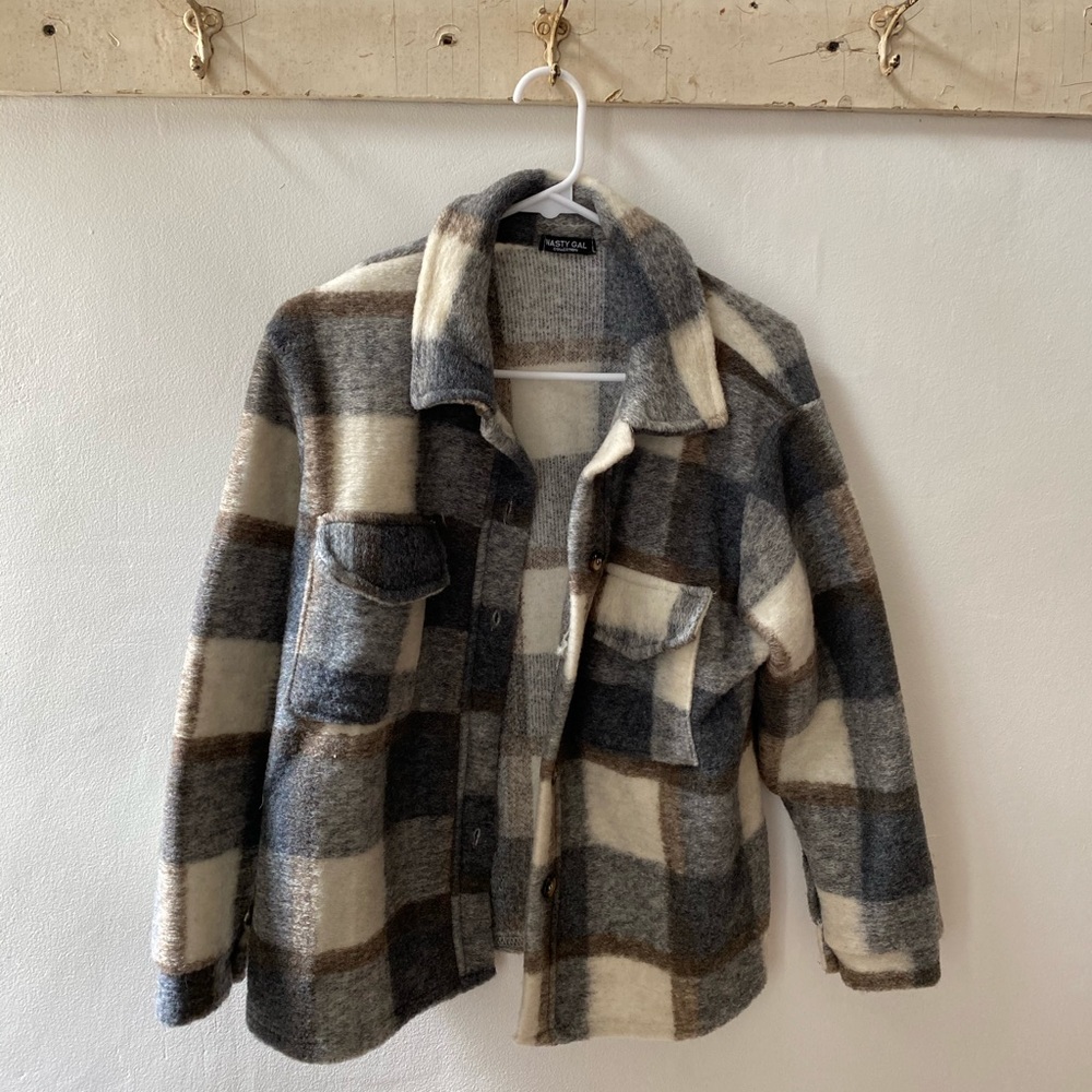 Plaid shacket